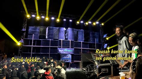 Cek Sound Full Lighting Persiapan Sumbersewu Adita Audio Jember