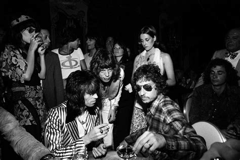 Classic Rock In Pics On Twitter Bob Dylan Attending Mick Jaggers