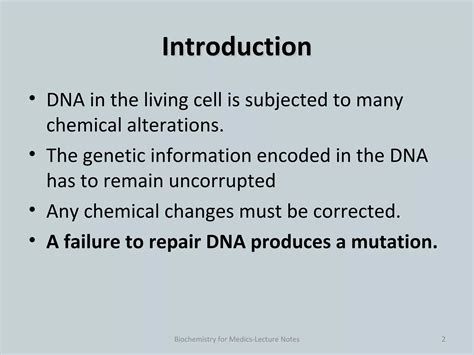 Dna damage and repair | PPT