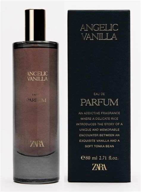 Perfume Angelic Vanilla 80ml Zara Perfumes Bastet