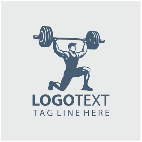 Premium Vector Weight Lifting Logo Vector Illustrations