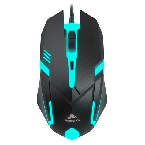 Mouse Monocron Ptico Usb Es Dpi Kabum