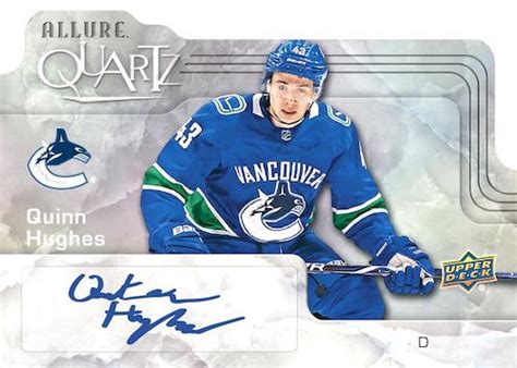 Upper Deck Allure Hockey Checklist Set Info Boxes Odds Date