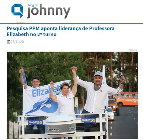 Blog do Johnny cita pesquisa realizado pela Paraná Pesquisas Paraná