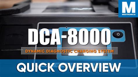 Midtronics DCA 8000 Dynamic Diagnostic Charging System Quick Overview