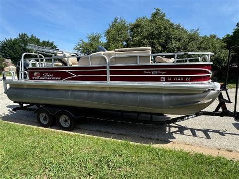 Used 2018 Sun Tracker Fishing Barge 20 DLX 76245 Gordonville Boat Trader