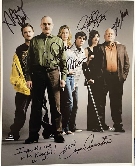 "Breaking Bad" Cast 8x10 Autographed Photo - YourPremierMemorabilia