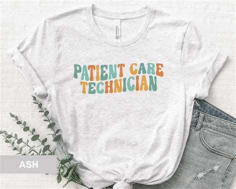 Patient Care Tech Shirt Pct Shirt Pct T Shirt Patient Care Etsy