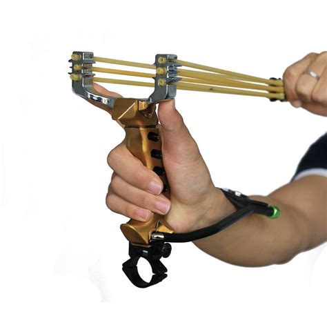 Online Cheap High Quality Professional Hunting Slingshot Stainless