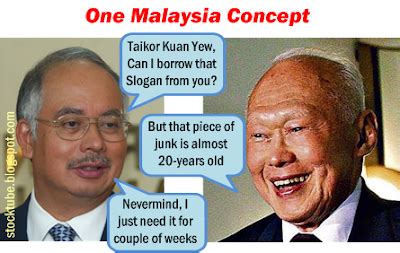 “One Malaysia” – April Fool’s Slogan to Fool You Again? - FinanceTwitter