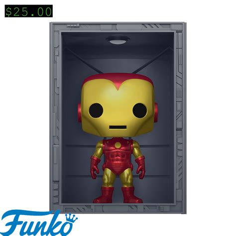 Pop Deluxe Hall Of Armor Iron Man Model 4 Now Available At Funko R Funkopop