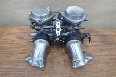 Honda Goldwing Gl Aspencade Keihin Carburetor Pair W Intake