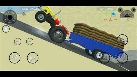 Indian Vehicle Simulator 3D Mein Tractor Mein Trolley Kaise Add Karen