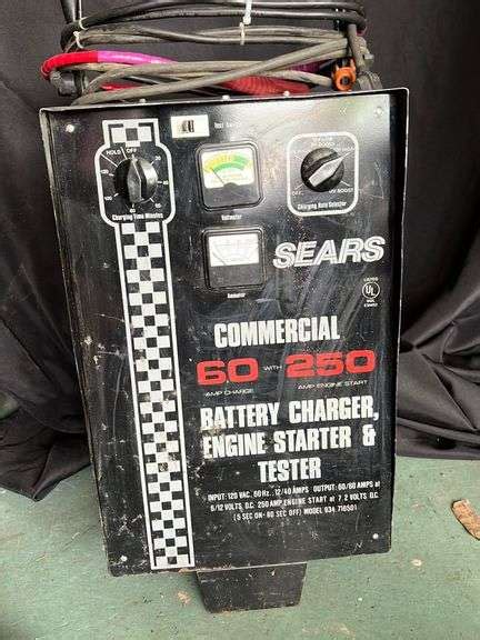 Sears Commercial Battery Charger Colorado Premier Realty And Auction Services