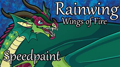 Rainwing Wof [speedpaint] Youtube