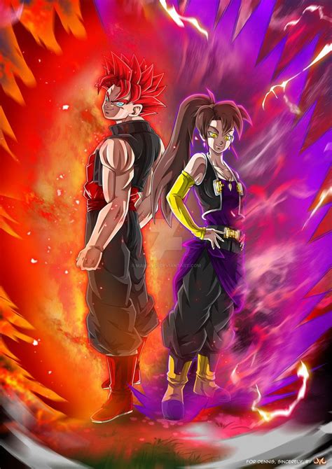 OCs Dede And Chousen By Maniaxoi Dragon Ball Super Artwork Dragon