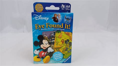 Disney Eye Found It!: Hidden Picture Card Game Review - Geeky Hobbies