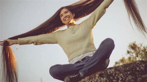 La Persona Con El Pelo M S Largo Del Mundo Es Argentina Y Su Melena