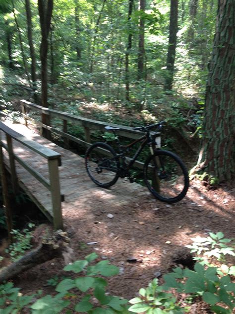 Chickasaw State Park Mountain Bike Trail In Henderson Tennessee