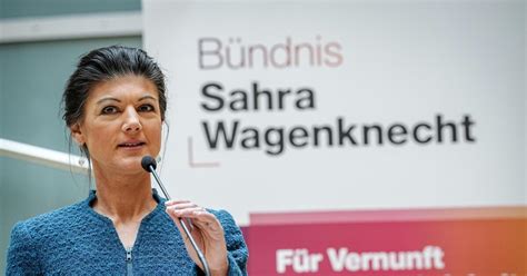 Bündnis Sahra Wagenknecht Jetzt Als Gruppe Im Bundestag 1and1