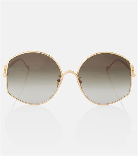 Round Sunglasses In Multicoloured Loewe Mytheresa