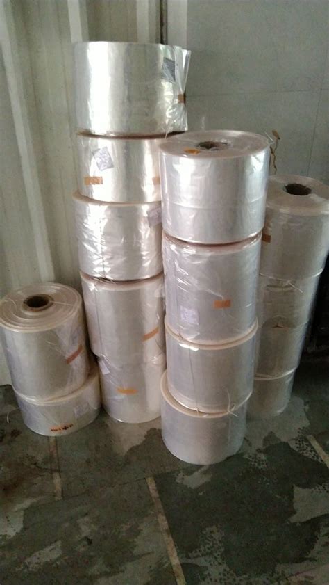 Transparent Plain PVC Shrink Packaging Film Packaging Type Roll