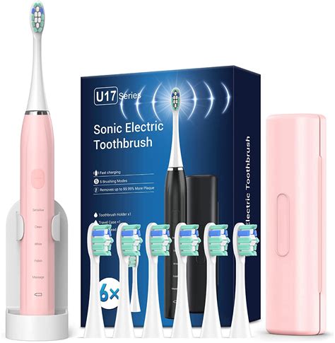 Sonic Brosses à dents électriques pour adultes Rechargeable Sonic