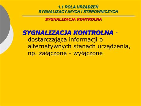 Ppt Projektowanie Urz Dze Sygnalizacyjnych I Sterowniczych