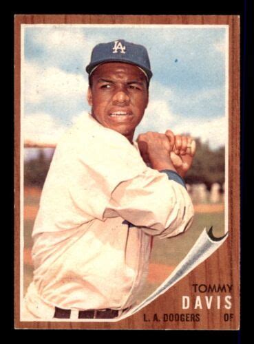 Topps Baseball Tommy Davis Ex Mt E Ebay