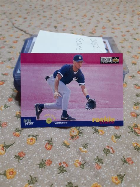 Upper Deck Collector S Choice Derek Jeter Rookie Class Rc