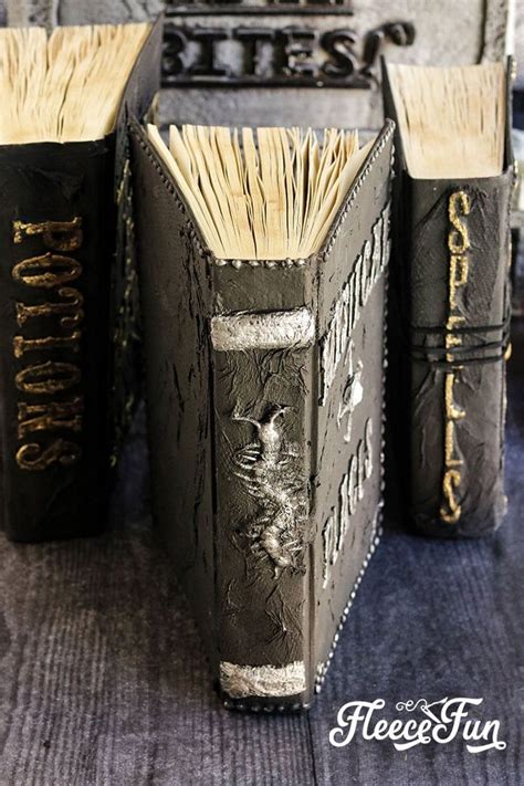 Harry Potter Spell Book Diy Perfect For Hogwarts Harry Potter