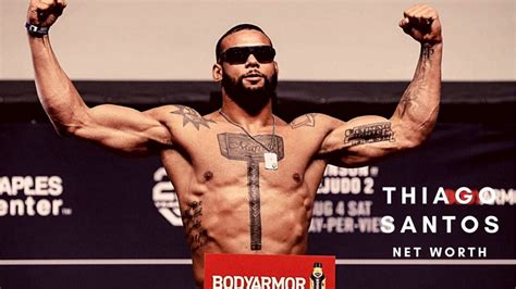 Thiago Santos 2022 Net Worth Salary Records And Endorsements