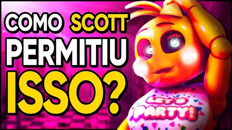 Passou dos LIMITES Maior POLÊMICA de FNAF voltou Scott é a favor da