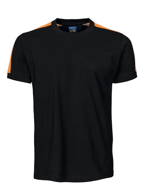 Projob Projob 2019 T Shirt Black Orange