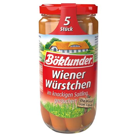 BÖKLUNDER Würstchen im Glas 380 g von ALDI SÜD ansehen