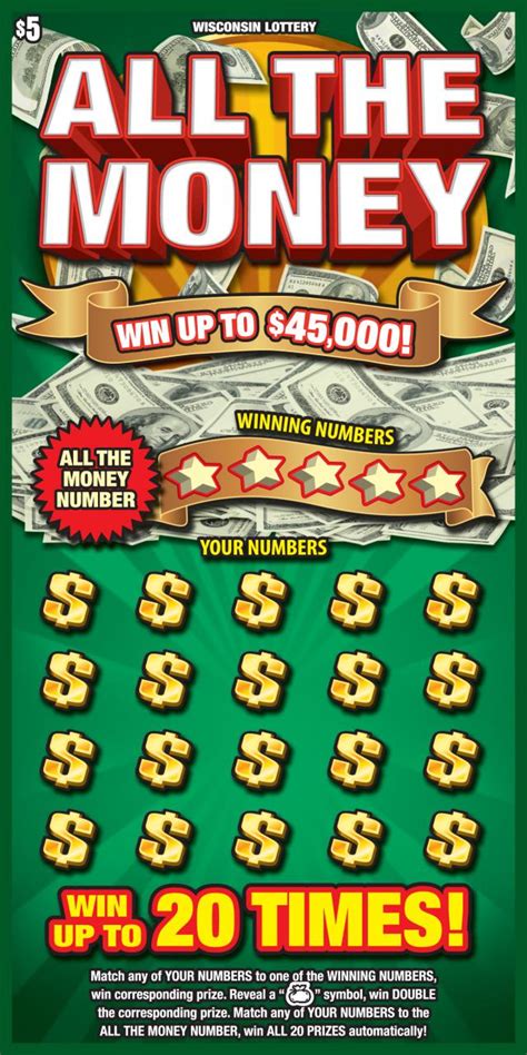 All The Money 2194 Wisconsin Lottery