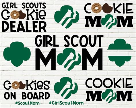 Girl Scouts Svg Bundle Girl Scout Mom Girl Scout Trefoil Svg Girl Scout