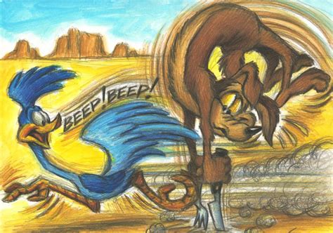 Road Runner Wile E Coyote To Beep Or Not To Bee Catawiki