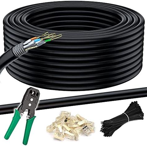 Mutecpower M Cat Impermeables Para Exteriores Rj Cable De Red