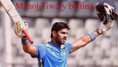 Manoj Tiwary cricketer, wife, father, IPL, salary, height, family and more