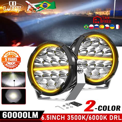 CO LIGHT LED Luz De Trabalho Para Caminh O L Mpada De Condu O Spot