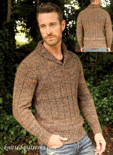 Free Knitting Patterns For Men S Pullovers Mikes Naturaleza