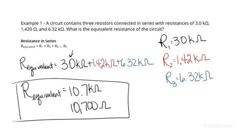 How to Calculate the Equivalent Resistance In a Series Circuit ...