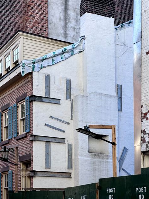 Architectural Drawing Revealed For 14 16 Gay Street In West Village Manhattan New York YIMBY