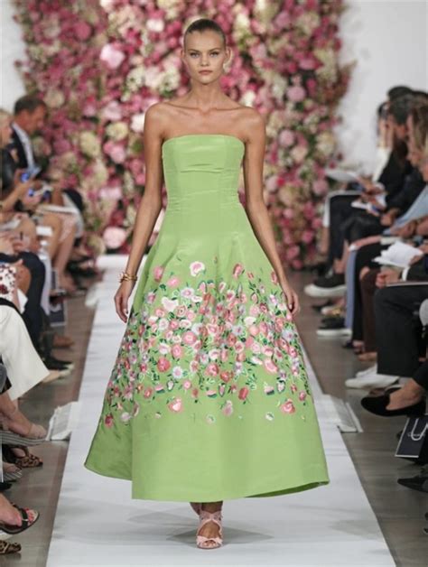 Oscar De La Renta Spring Summer Fashion Gone Rogue