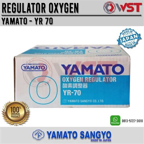 Jual Regulator Oxygen Yamato Yr Original Surabaya Ws Teknik