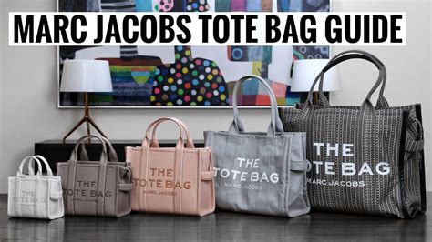 Marc Jacobs The Tote Bag Comparison Micro Mini Medium Large Xl