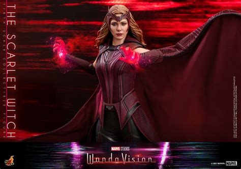 Hot Toys Divulga Imagens De Sua Feiticeira Escarlate Uniforme De Wandavision Universo