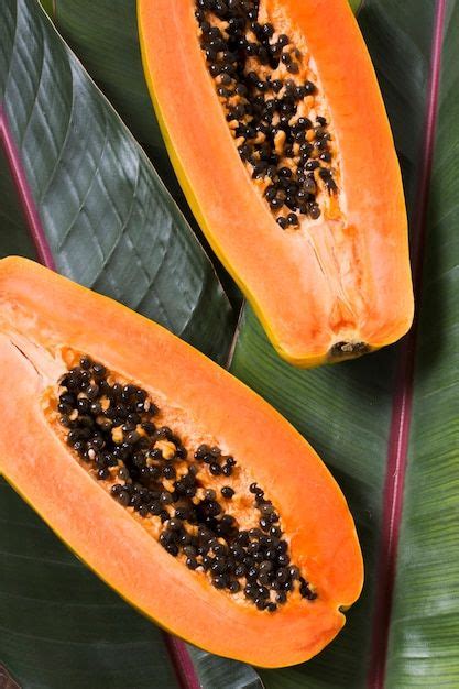 Foto Gratuita Vista Superior Papayas Fre Free Photo Freepik