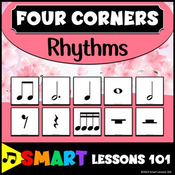 Four Corners Rhythm Game Spring Music Game Spring Music Corners Game